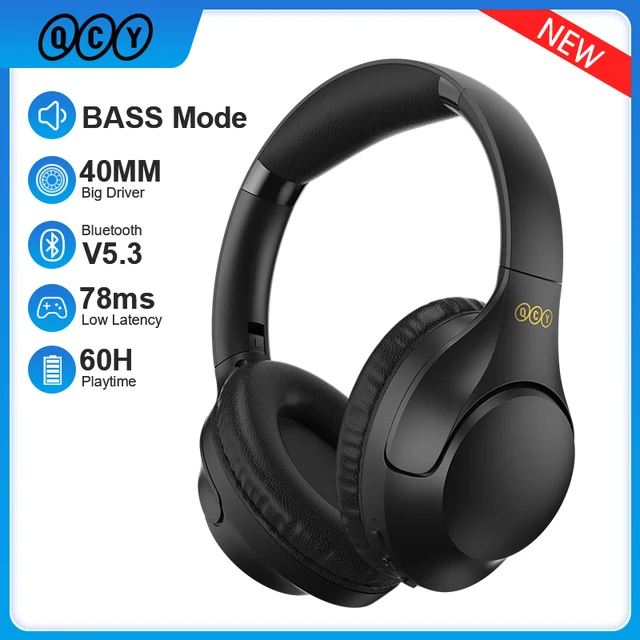 QCY H2 אוזניות אלחוטיות Bluetooth 5.3