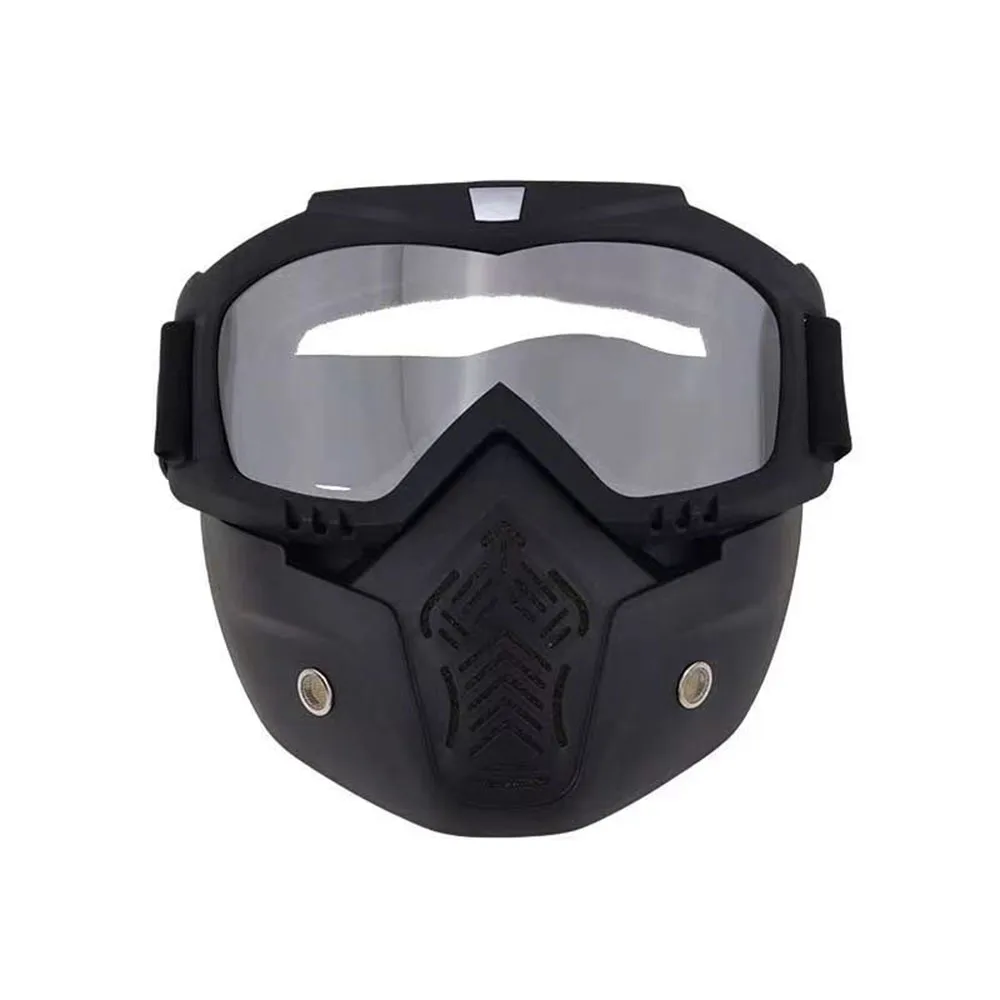 Gel Blaster Full Mask Detachable Masks Tactical Mask with Goggles Compatible with Nerf Rival, Apollo, Zeus, & Artemis Blasters 5