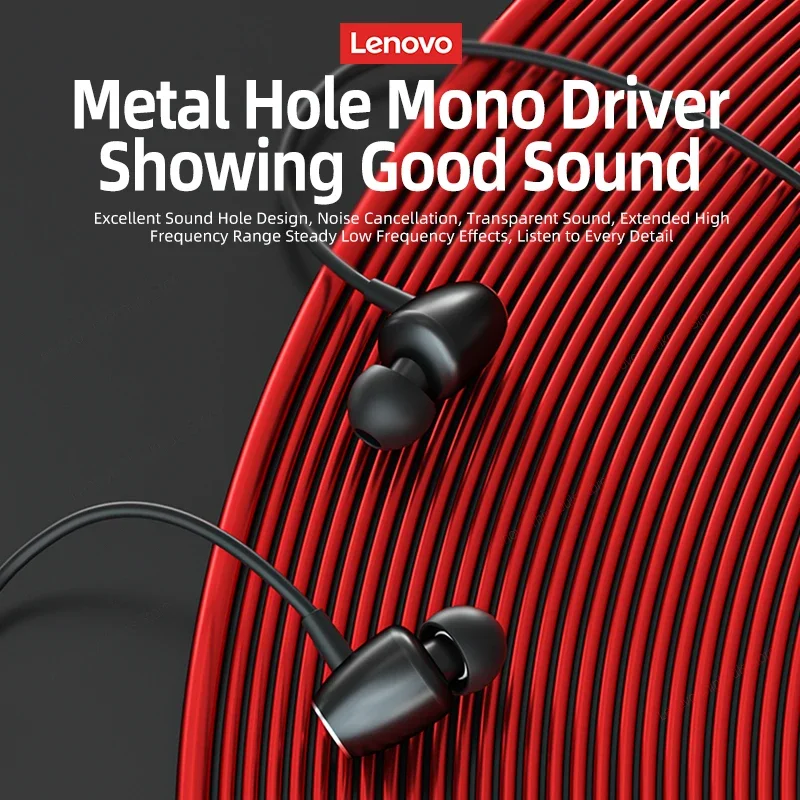 Bluetooth Earphones Lenovo HE05X Waterproof Earplugs HIFI Sound Magnetic Neckband Headset Sports Headphone