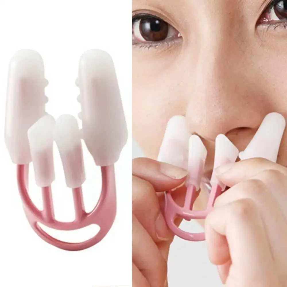 Nose Clip Shaper Orthotics Beauty Slimming Straightening Tool Massager Nose Up Corrector Clip