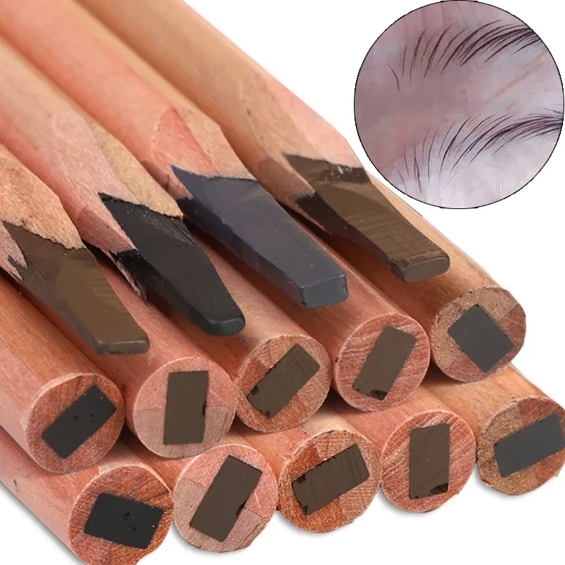 Description Picture 3 of itemTattoo Eyebrow Pencil Waterproof Eyebrow Pencil Tint Enhancers Long Lasting Makeup Brow Lift Eye Brow Eye Liner Pencil Cosmetic