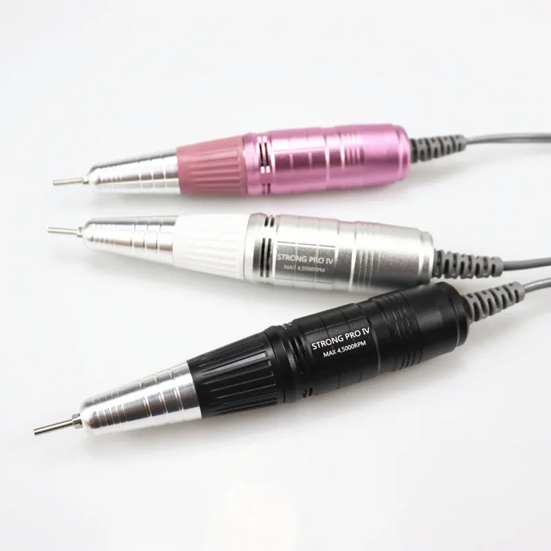 STRONG 210 LAAOVE Champion-3 Control Box 65W 45000Rpm Handle Electric Nail Drill Polish Machine Manicure Nail Drill Set 4
