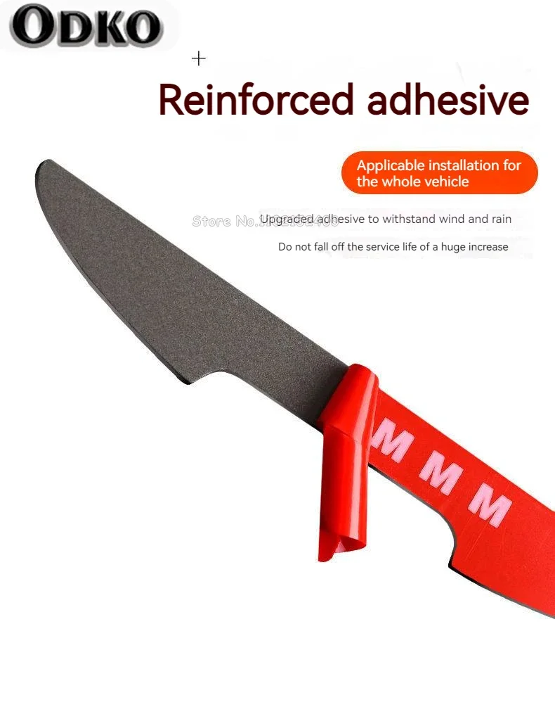 Car Door Edge Anti-collision Protector Bar Stickers Carbon Fiber Protective Tape Body Anti-scratch Stick Decorative 4PCS