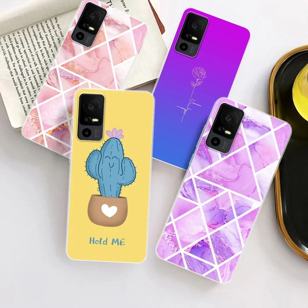Crystal Clear Soft Silicone Protective Phone Case