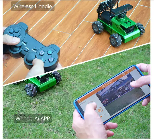 Hiwonder Jetson nano  Ǵ JetAuto ROS κ ڵ, ̴  ī޶ ġ ũ,    ̼ 
