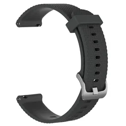 Premium Silicone Wrist Strap for Smart Watches - Versatile and Durable Bracelet Band (Gray)
