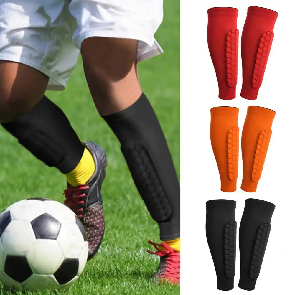 

Football Shin Guards Pain Relief Shin Guards High Impact Resistant Soccer Shin Guards for Adults Anti-collision Calf Protection