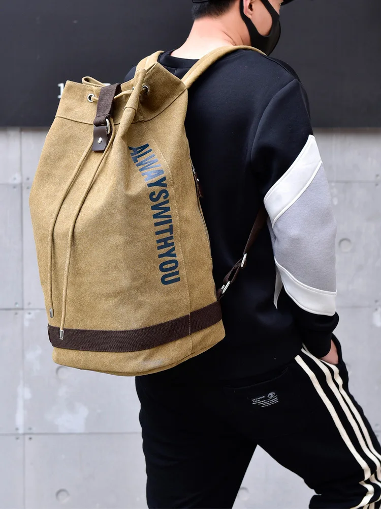 حقيبة ظهر رجالية كبيرة السعة للسفر، مناسبة للأنشطة...