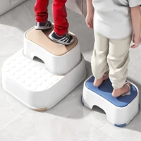 Non Slip Safety Training Stool Kid Step Stool Toddler Stool For Bathroom Washing Step Stool Bathroom Furniture Kid Feet Chair 1