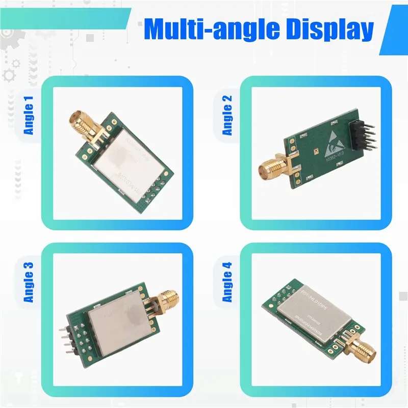 SB-E01-ML01DP5 NRF24L01P+PA+LNA 2.4G 무선 트랜시버 모듈 2500M 원격 제어 RF 무선 모듈