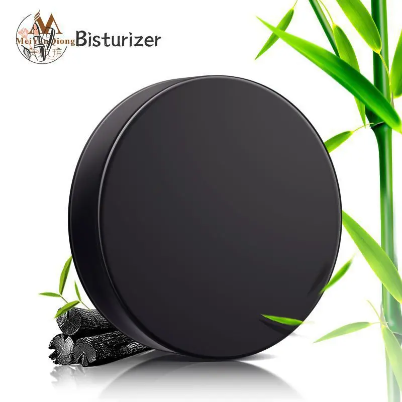 Activated Charcoal Crystals Handmade Soap Face Skin Whitening Soap Remove Blackhead Oil Control Washing Face
