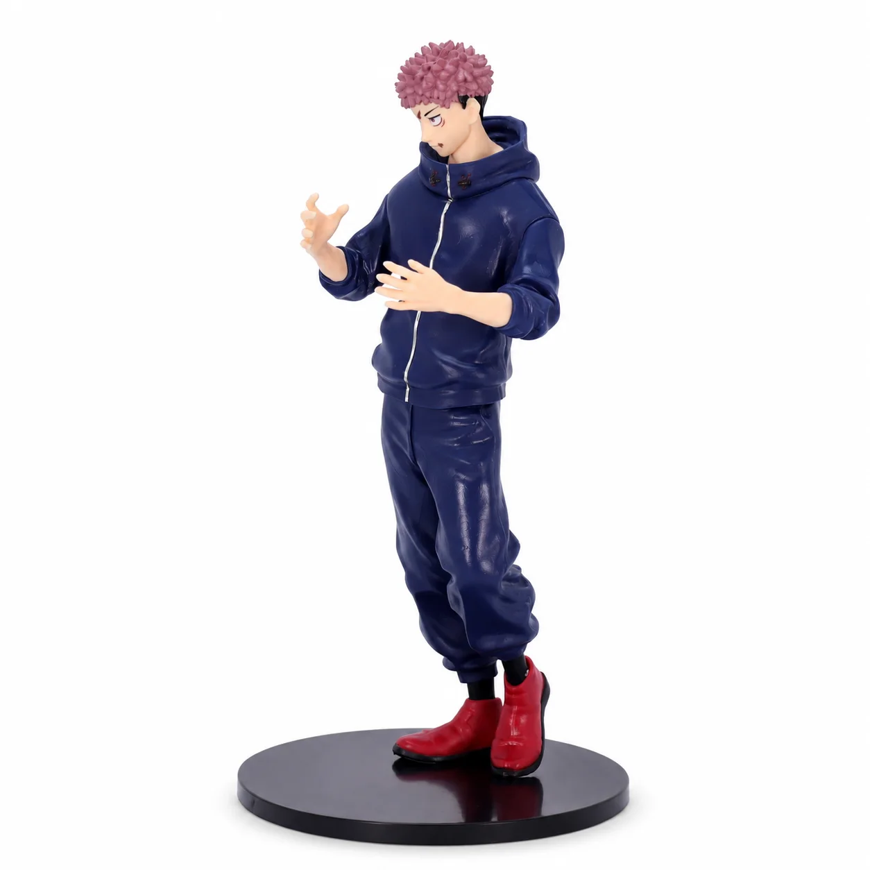 JJK Itadori Yuji Anime Figure - Dynamic Pose Collectible Statue, Perfect Display Piece or Gift
