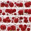 2m Laser PET Washi Tape Red Rose Transparent Roll Sticker Decorative Adhesive Tape For Scrapbooking Journal Aesthetic Stationery 3