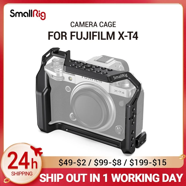 SmallRig fujifilm xt4 Kamera Käfig rig für FUJIFILM XT4 Kamera Formfitting  Vollständige Cage W/Schuh Montieren Gewinde Löcher kleine rig 2808 -  AliExpress