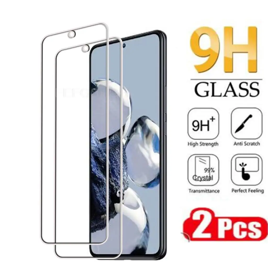 

2PCS Original Protection Tempered Glass For Xiaomi 12T Pro 6.67" Xiaomi12TPro Screen Protective Protector Cover Film
