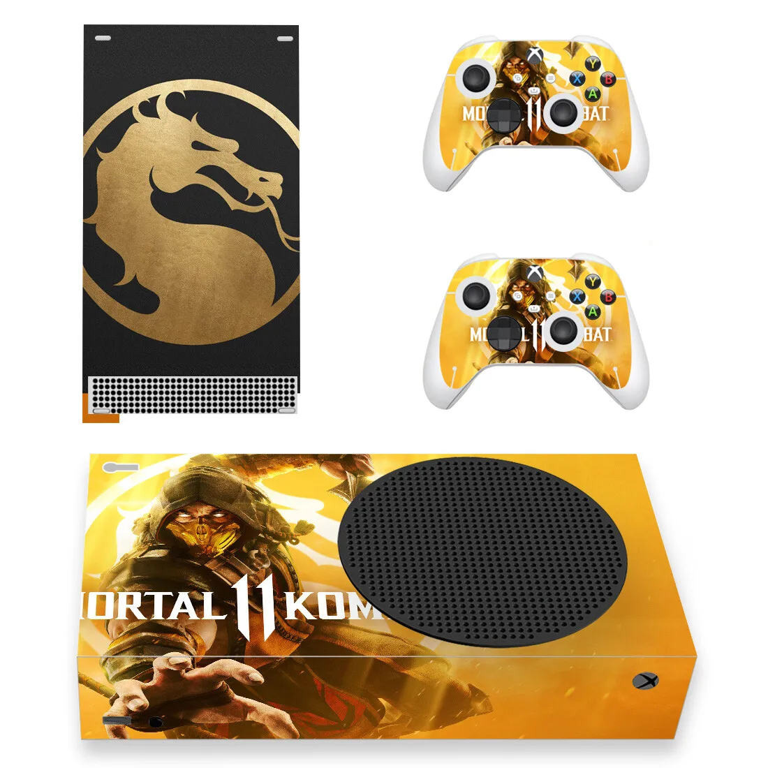 Mortal Kombat Per Xbox Series S Skin Sticker Cover Per Console Xbox Series S E 2 Controller