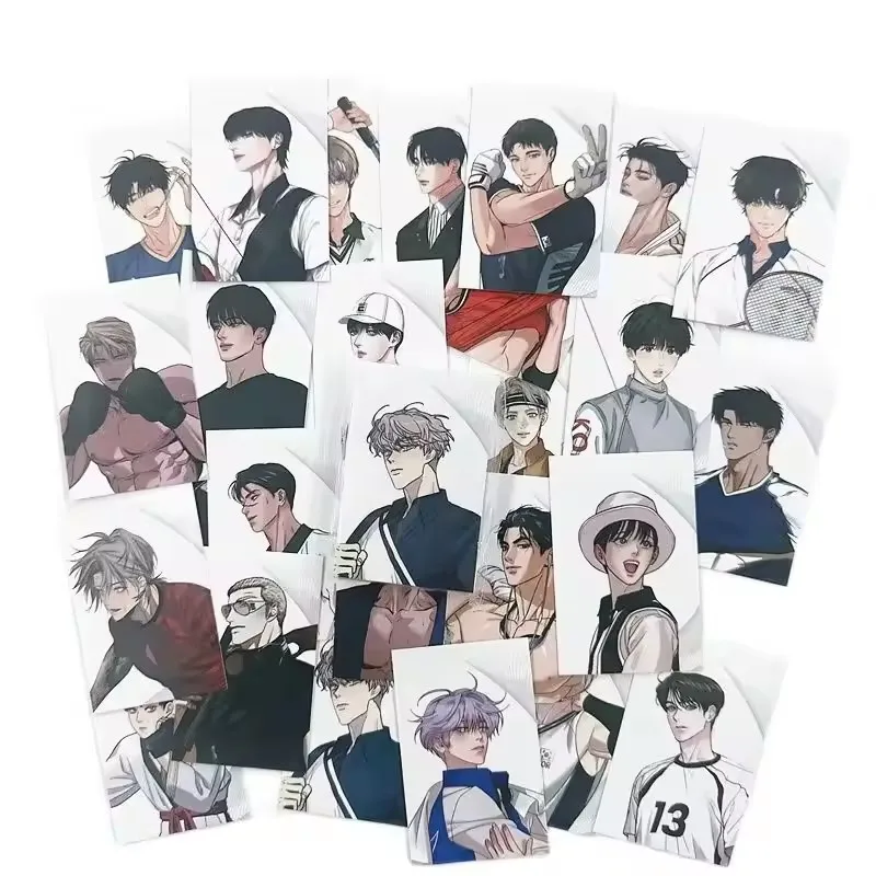 Korean Manga Comic Character HD Photocard Collection Set