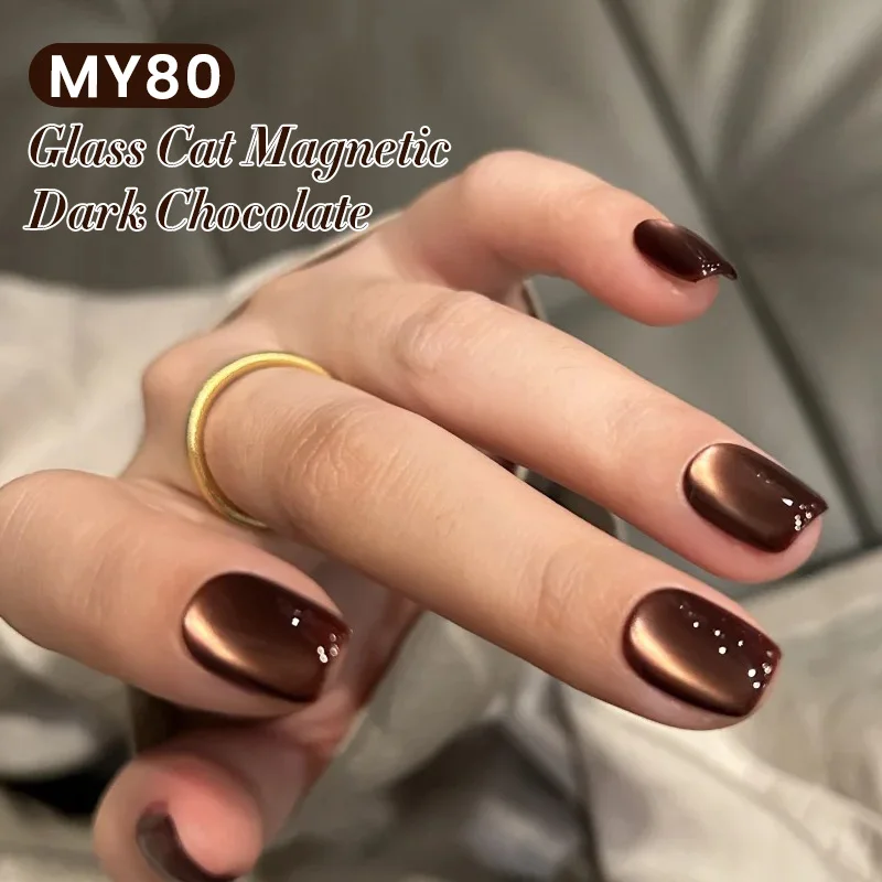 Nail Gel Polish 10ml Purple Water Light Cat Magnetic Gel Polish Soak Off UV LED Varnish for Manicure Design