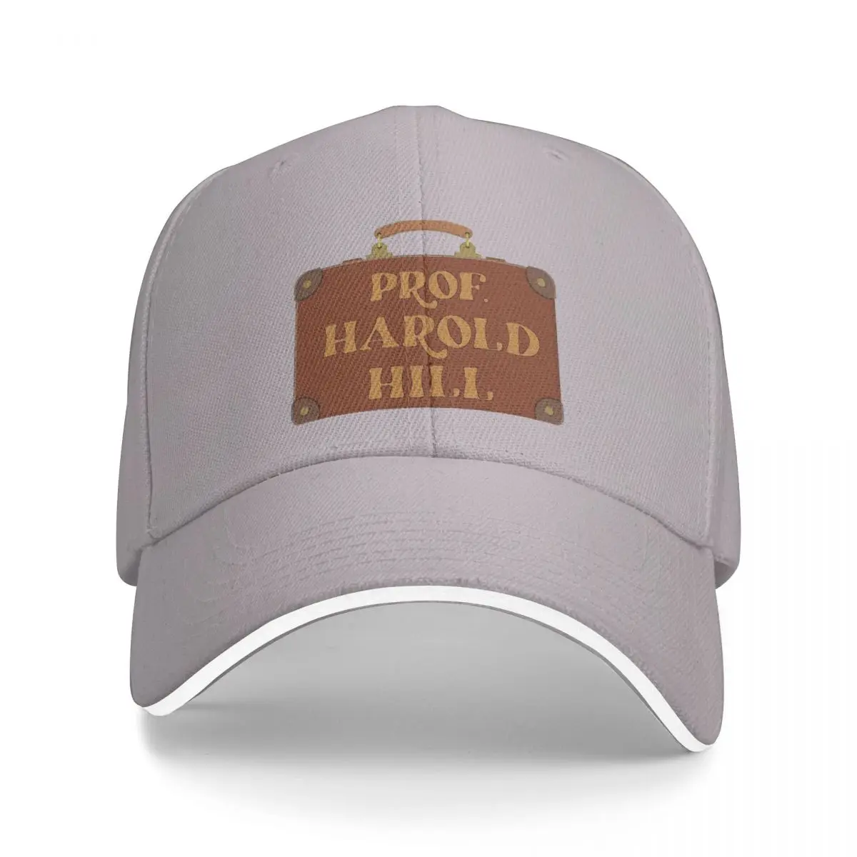 

The Music Man Prof. Harold Hill Suitcase Cap Baseball Cap cosplay Golf cap mens hats Women's