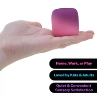 Needoh Nice Cube, outil sensoriel anti-stress pour l'anxiété et la concentration, cube sensoriel de bureau pour adultes et enfants, décorations de bureau 6