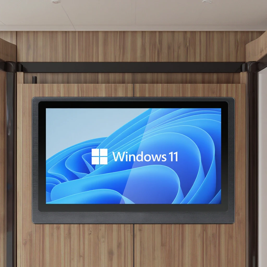 21.5 Inch Marine/yachts Displays 1000-1500Nits Outdoor Ag+glass Binding Ip66 Waterproof Industrial Touch Screen Monitor