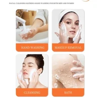 100g de savon à l'acide kojique avec vitamine C, curcuma, rétinol, beurre de karité, vitamine E, acide kojique pour nettoyer et nourrir les peaux 6