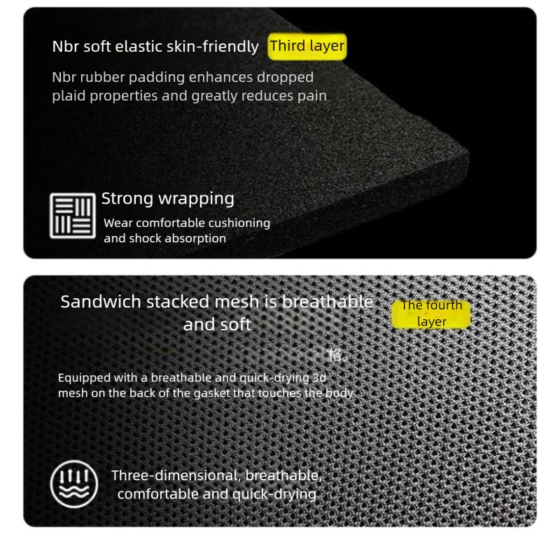 New Ski Protective Equipment Hip Protection Kevlar Cushioning Material Ski Skateboard Protection Anti Fall Sports Shorts