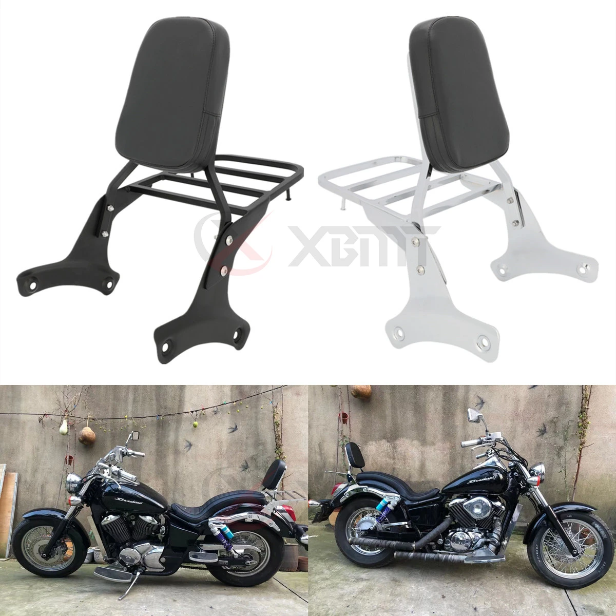 Honda Shadow Sissy Bar Luggage Rack vlr.eng.br