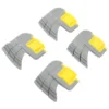 4pcs Cyclonic Scrubbing Brushes Plastic Rubber Cyclonic Brush Replacement Parts for Zodiac MX8 Mx6 Cleaner R0714400 5