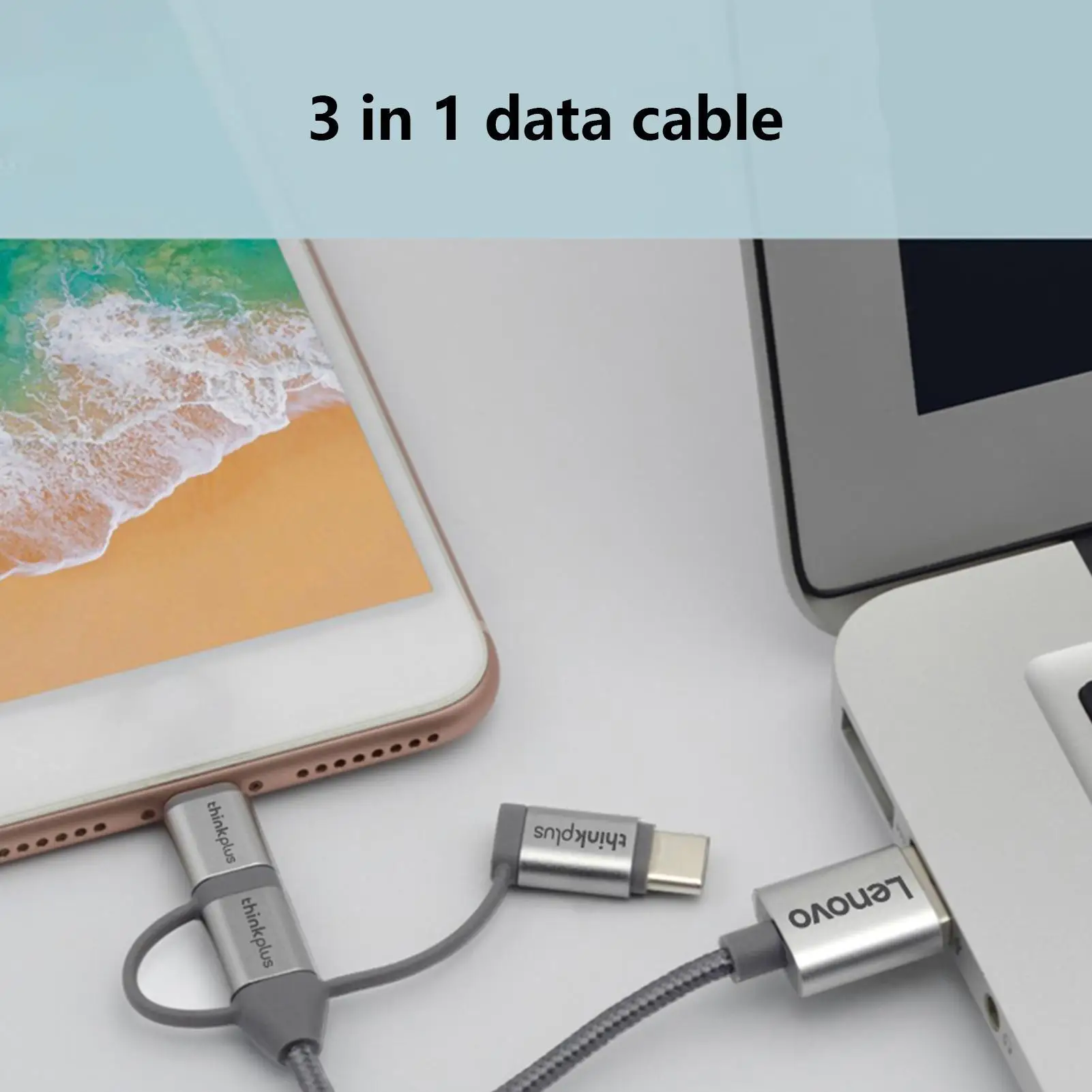 

3 в 1, USB-кабель для передачи данных, 480 Мбит/с