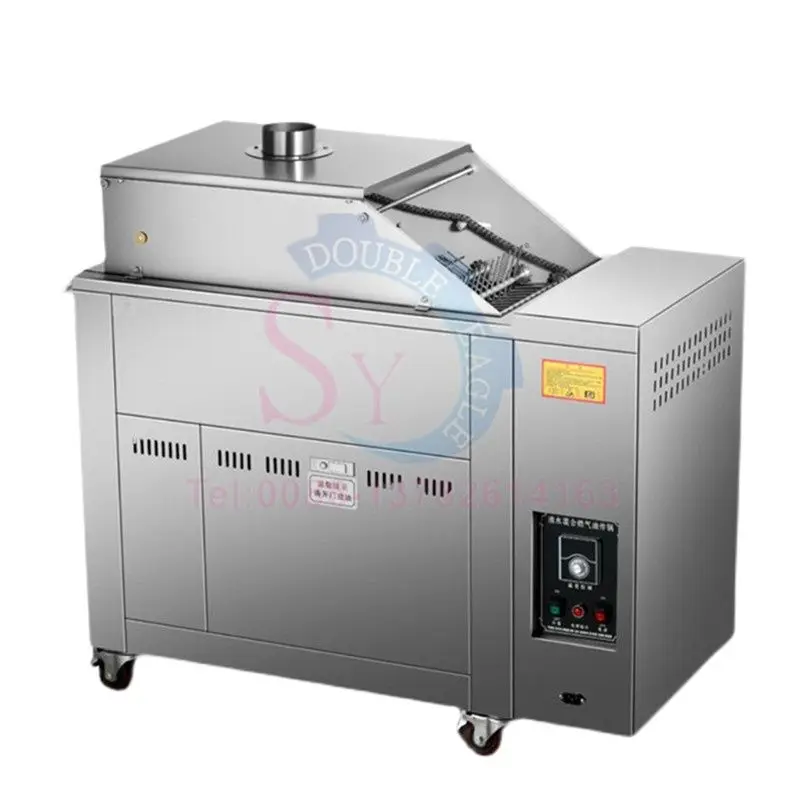 

Electric Heating Twisted Cruller Fritter Frying Making Machine Oil Water Separation Fried Dough Sticks Equipment YouTiao Fryer