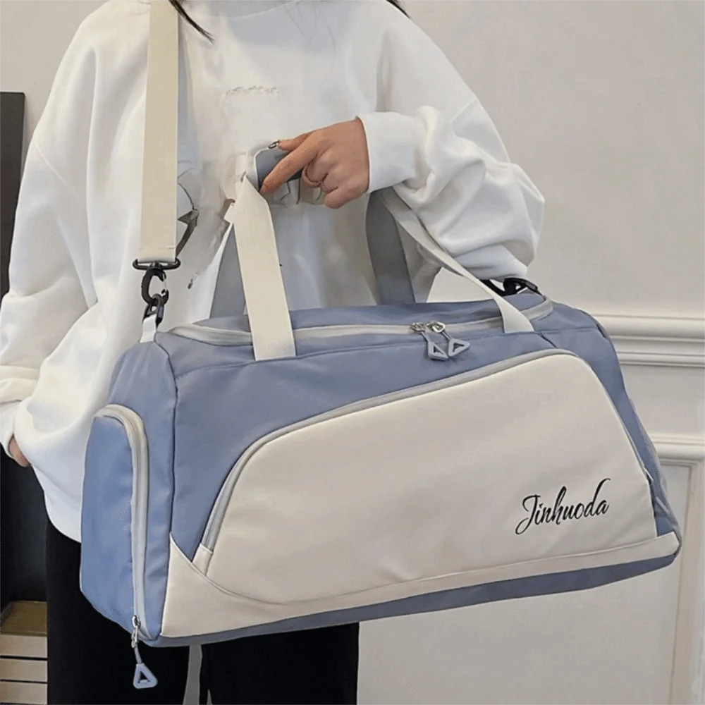 Tote Large Capacity Sports Gym Bag Waterproof Multifunctional Fitness Bag Wet Dry Separation Duffle Bags Yoga Exercise