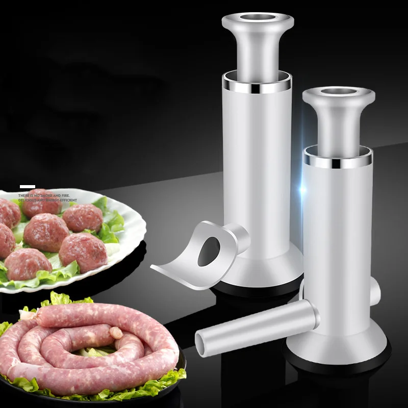 Sausage Stuffer Filling Machine Meatball Maker Tool Plastic Manual Food Processors Kitchen Tools At Home Sausage Making Machine