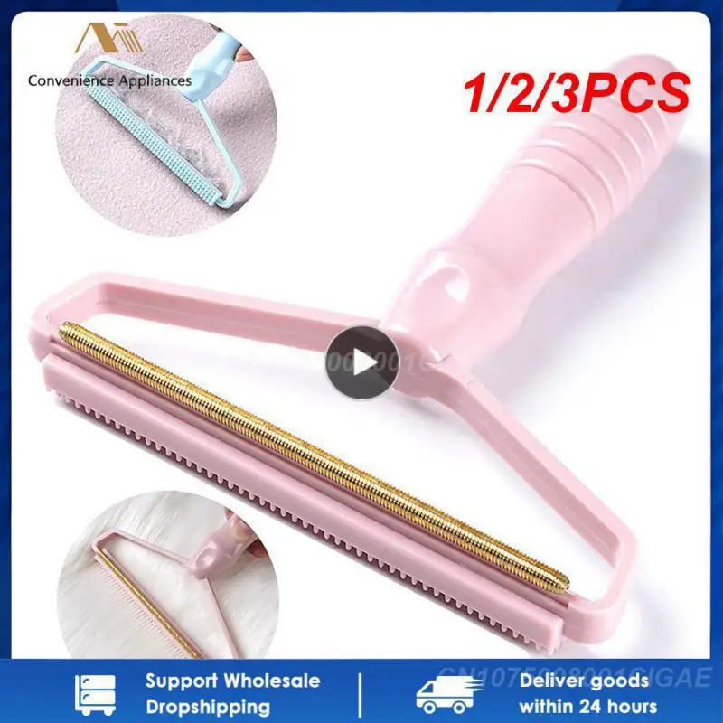 

1/2/3PCS Portable Lint Remover Pet Hair Remover Manual Roller Fuzz Fabric Shaver Tool Sofa Clothes Cleaning Lint Brush