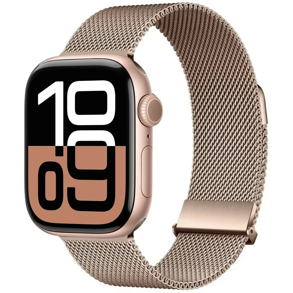 Premium Milanese Mesh Apple Watch Band Bracelet - Elegant Sport Strap