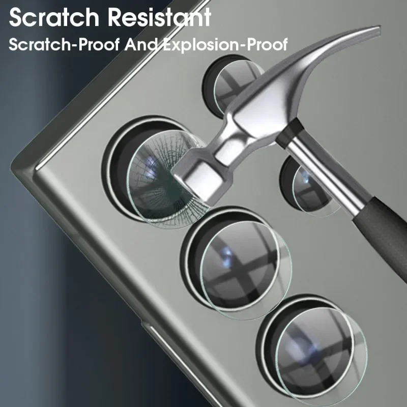 Camera Lens Protector for Samsung Galaxy S24 Plus Ultra Clear Ultra-thin Protective Glass Film for Samsung S24 Tempered Glass