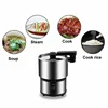 450W Travel Pot Mini Portable 304 Stainless Steel Electric Hot Pot Electric Boiling Pot Small Hot Pot Steamer Stew Pot 110-240V 2