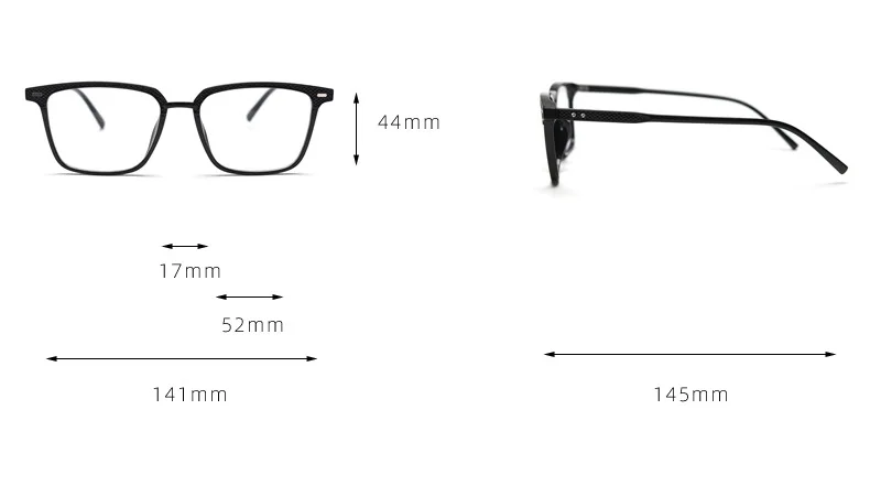 56902 Frauen Mode Peeling Optische Brillen Rahmen Männer Trend Niet Transparent Brillengestell Myopie Rezept Brillen – Detail 7