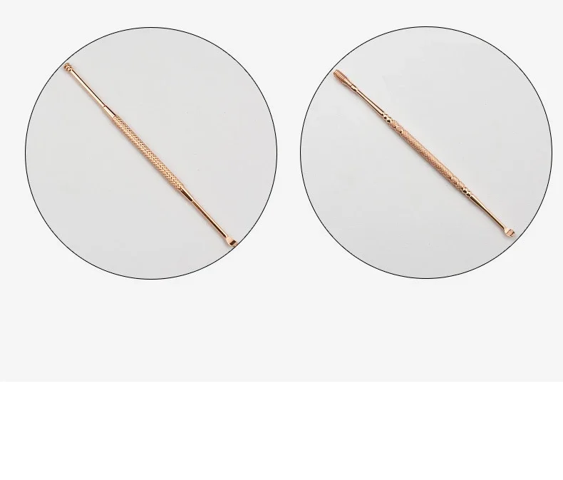 Description Picture 6 of itemStainless Steel Double Head Ear Cleaner Spoon Spiral Ear Pick Spoon Earwax Remover Cleaning Tool Ear Care Ear Clean Tool