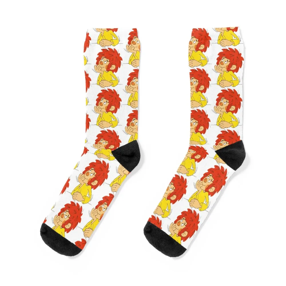 Pumuckl Charaktere Socks Happy Antiscivolo Cycling Kids Boy Socks Women'S