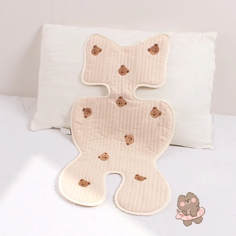 Breathable Soft Cotton Newborn Stroller and Car Seat Liner