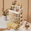 Cosmetic Organizer Makeup Organizer With Drawer Skincare Organizer Eyebrow Pencil Holder Cosmetic Storage Box For Dressing Table 2