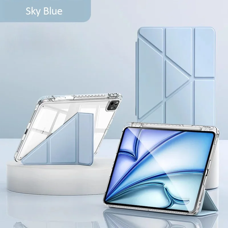 Crystal Clear Acrylic Stand Case with Hard Shell