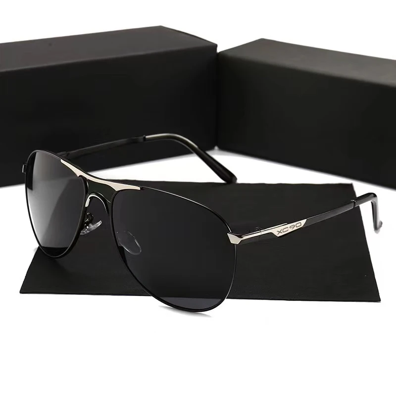 Stylish Men's Sunglasses UV400 Polarized Transparent Driving For Volvo XC90 S90 V40 V90 AWD Accessories