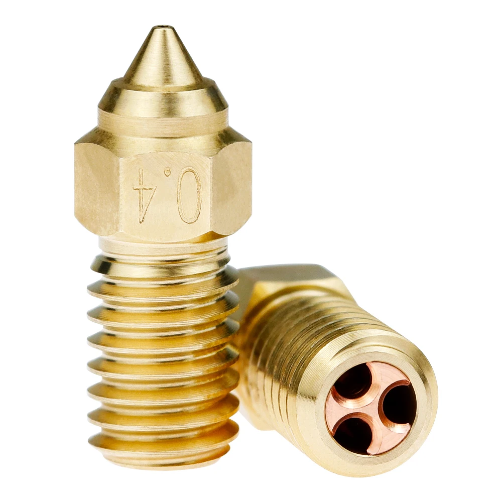 

Ender 3 V3 SE High Flow CHT Brass Nozzle High-temp Copper Plated Nozzles Silicone Cover Fit v3 se Ender 7 Ender 5 S13D Printer