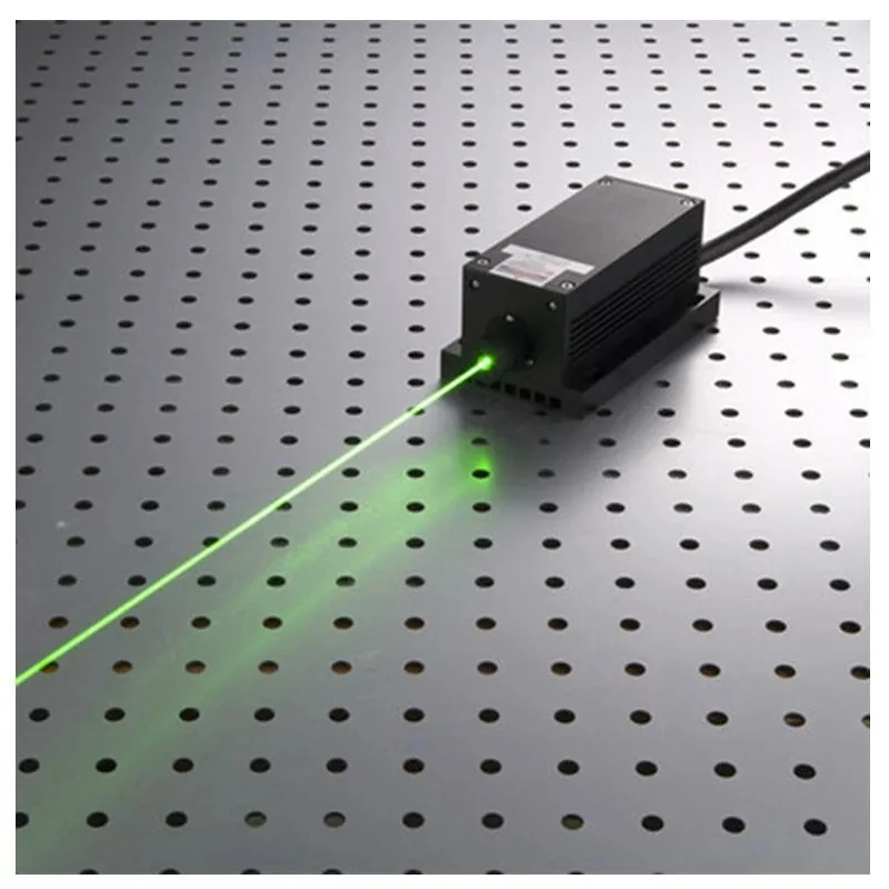 532nm 100mW 200mW 300mW Green Laser Module Dot Beam + TTL Analog + TEC + Digital Power Supply