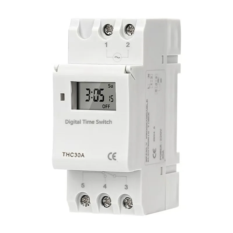 Programmable Din Rail Relay 2 Wire Weekly Seven Days Timer Forproduction Equipment Forbroadcasting Andtelevision Equipment