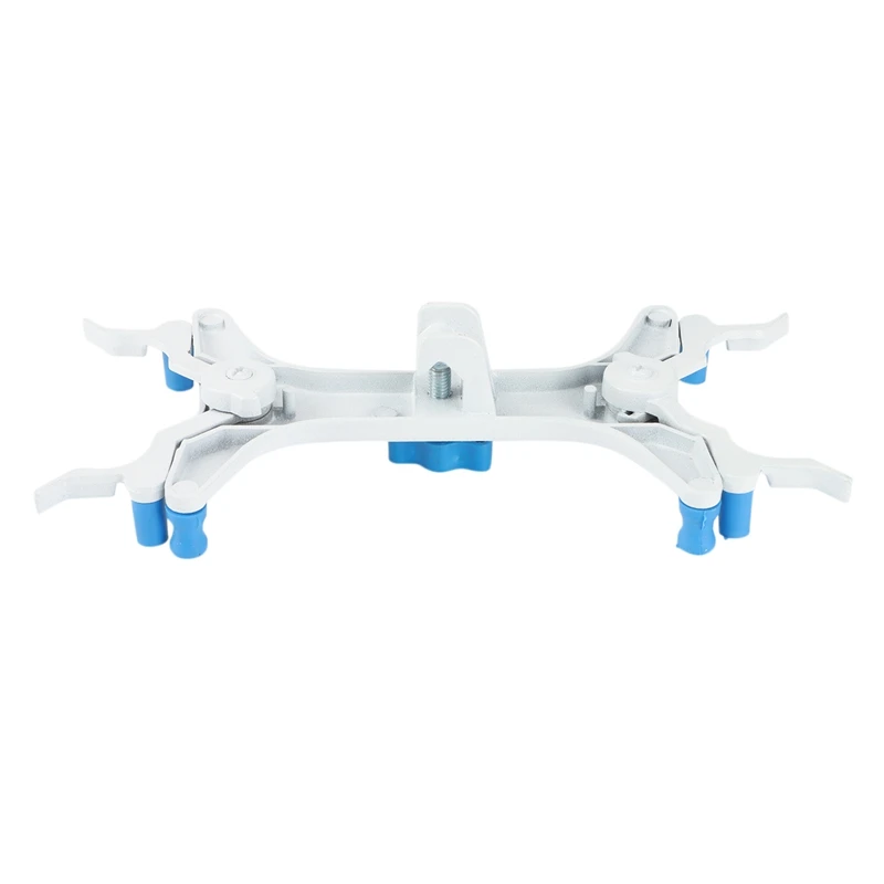DIDI Aluminum Double Burette Clamp, Adjustable Burette Clamp Clamp Butterfly Spring-Loaded Laboratory Accessories