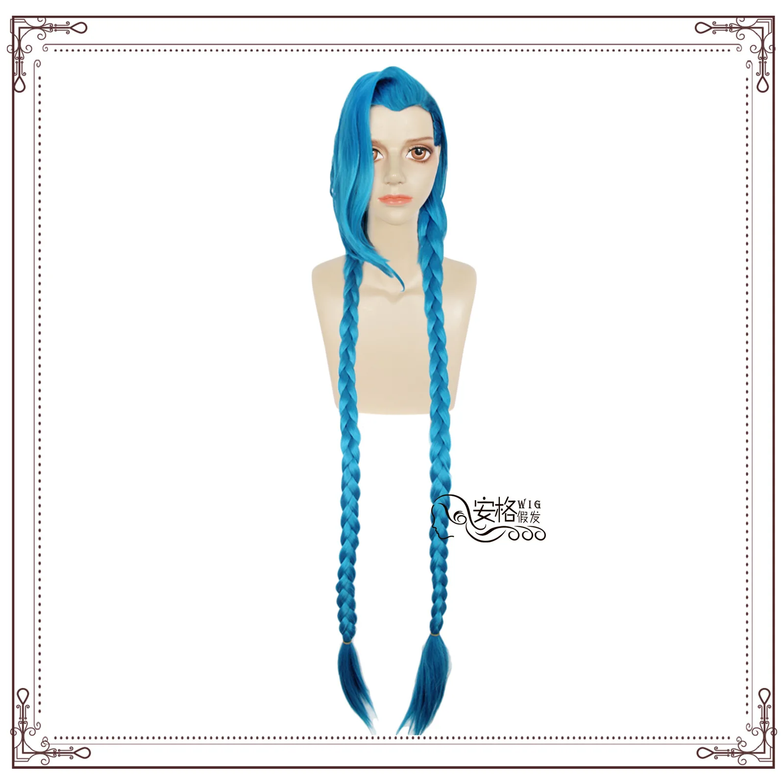 Cosplay Wigs Game LOL Arcane Jinx Cosplay Blue Heat Resistant Synthetic Hair  Jinx Juvenile and Junior Woman Hair Wig - AliExpress