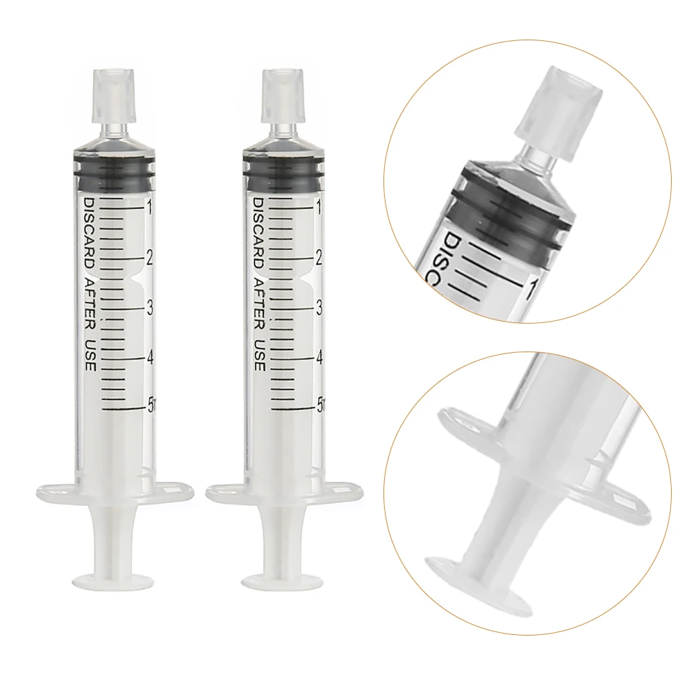 10pcs 5ML Liquid Syringes Perfume Refill Tools Perfume Dispenser Tools Refillable Syringe Needle Tube Separator Cylinder Tubes